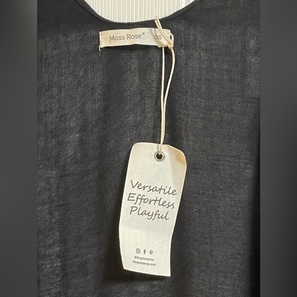 Moss Rose Women Beach Colorful Tassel Oversized Casual Beachwear Cover-up Sz OS - Picture 9 of 9